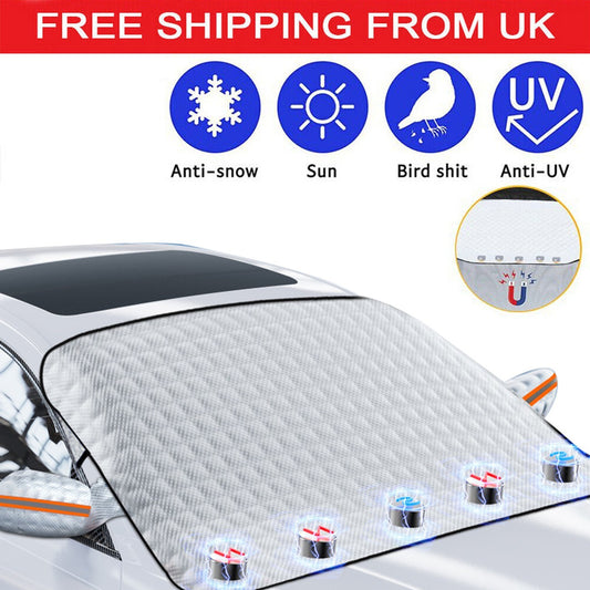 Car Windshield Magnetic Car Windscreen Cover Winter Ice Frost Shield Snow Protector Sun Shade
